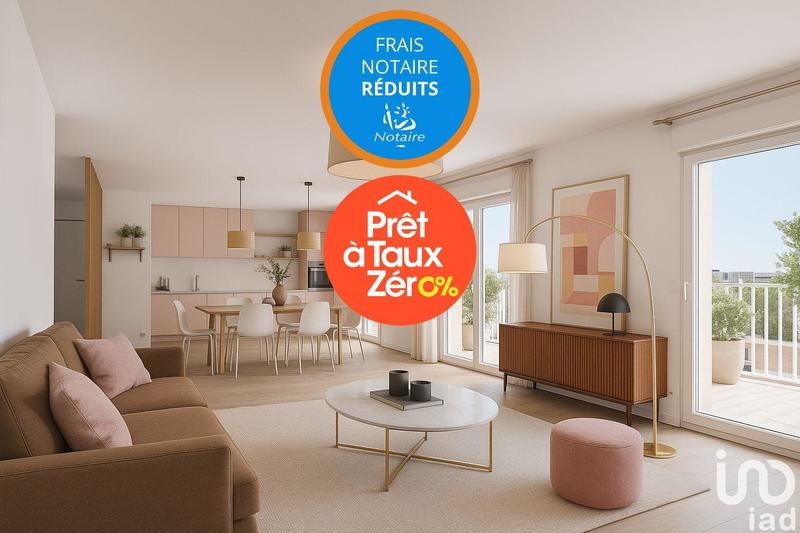 Appartement - 61 m² - 3 pièces