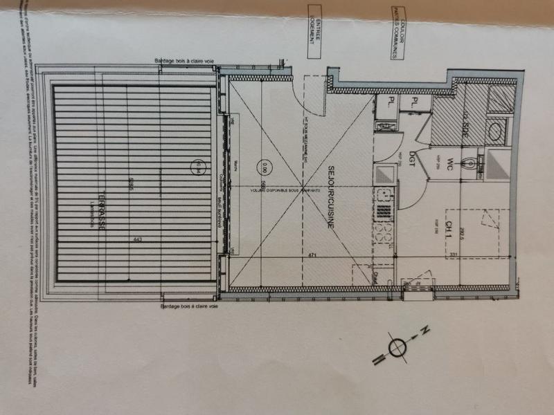 Appartement - 42 m² - 2 pièces