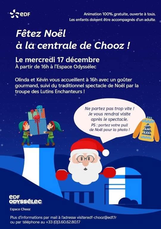 Fêtez Noël à la centrale de Chooz