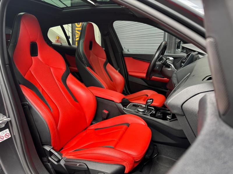 Bmw Série 1 120i m-Sport 178 Dkg Bva - Cuir F1 Rouge Toit Pano