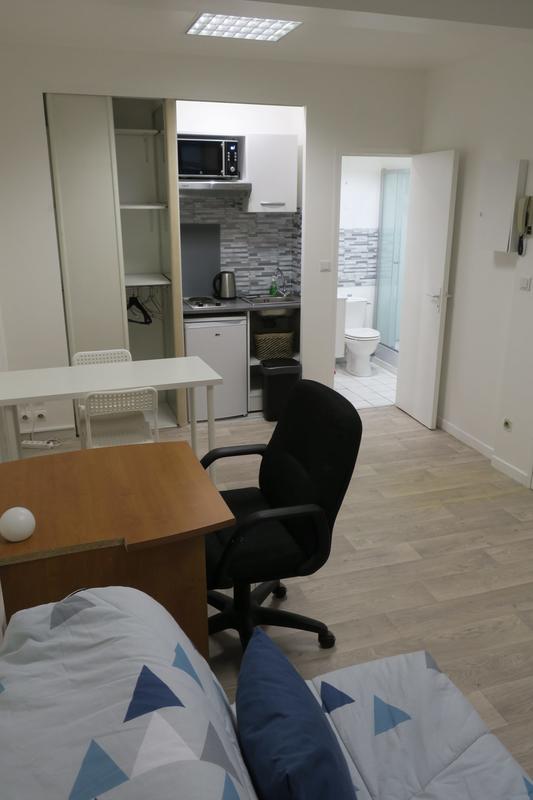 Appartement - 17 m² - 1 pièce