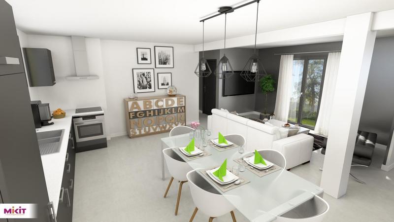 Maison - 95 m² - 4 pièces