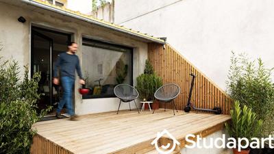 Chambre - 12 m² - 1 pièce