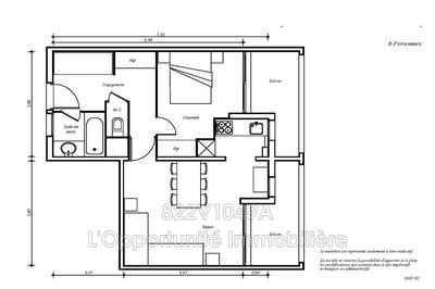Appartement - 40 m² - 3 pièces