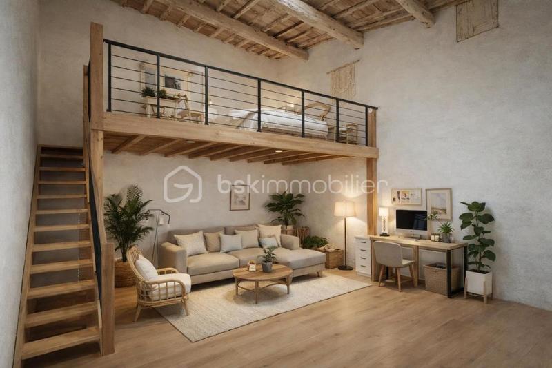 Maison de village - 75 m² - 3 pièces