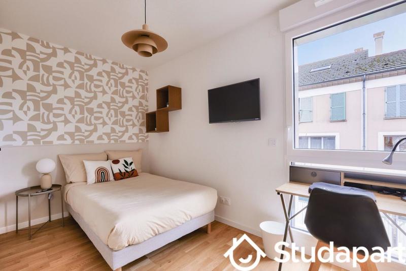 Chambre - 9 m² - 1 pièce