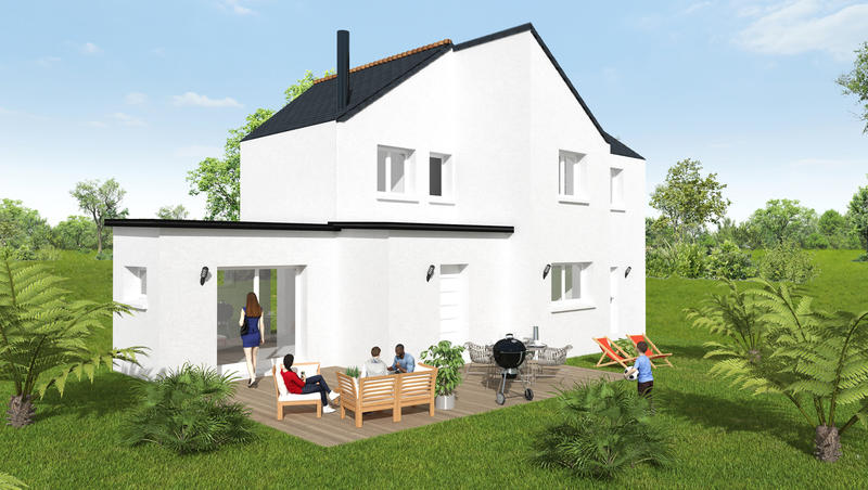 Maison - 111 m² - 6 pièces