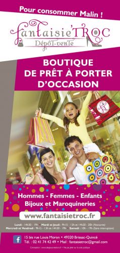 Fantaisie Troc boutique de prêt à porter d'occasion