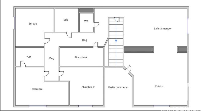 Appartement - 103 m² - 4 pièces