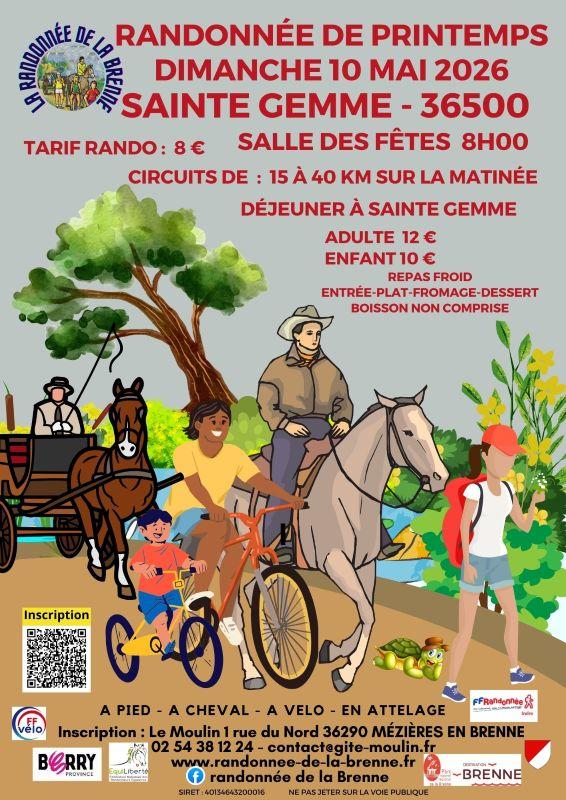 Randonnée de Printemps en Brenne