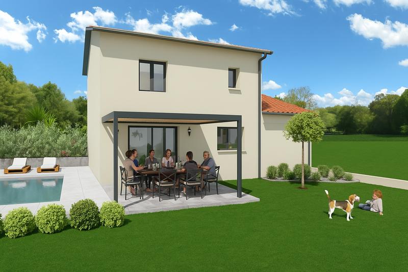 Maison - 92 m² - 4 pièces