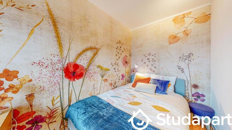 Chambre - 12 m² - 1 pièce