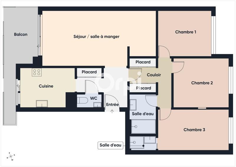 Appartement - 81 m² - 4 pièces