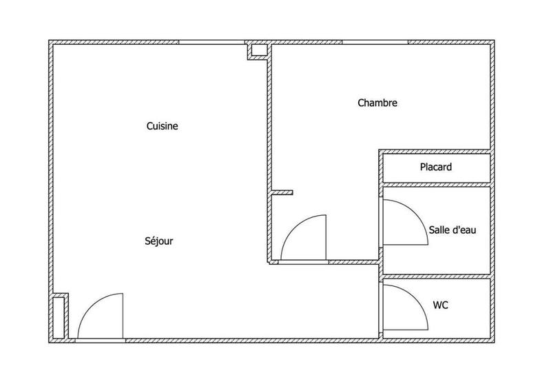 Appartement - 38 m² - 2 pièces
