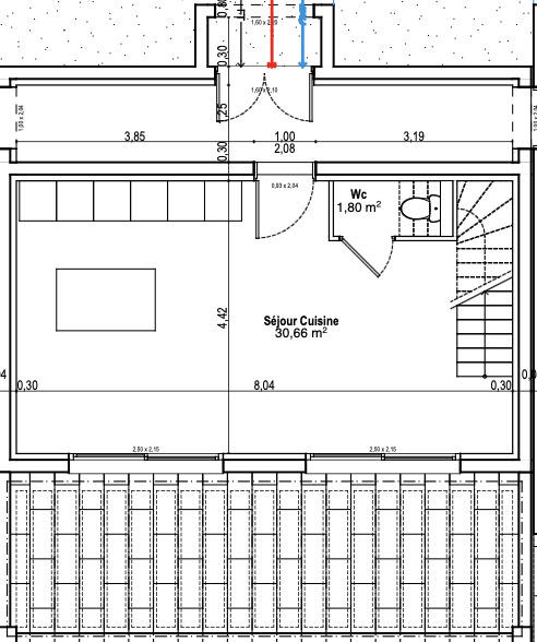 Appartement - 76 m² - 4 pièces