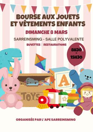Bourse aux jouets et vêtements enfants