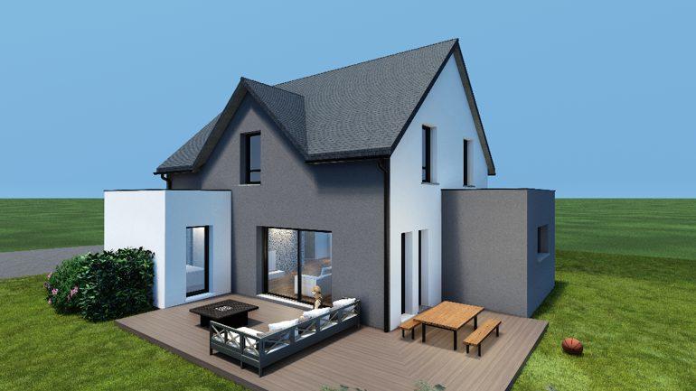 Maison - 125 m² - 6 pièces