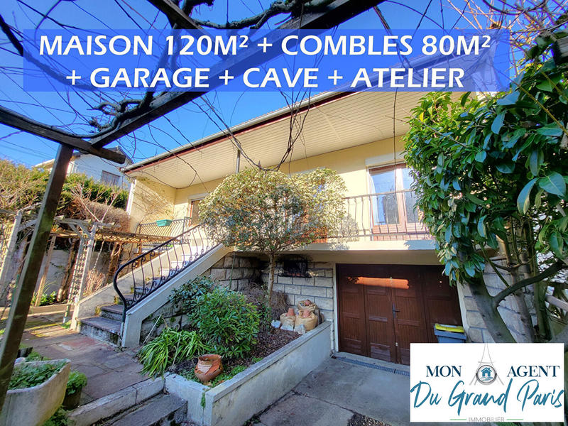 Maison - 120 m² - 6 pièces