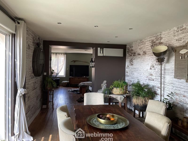 Maison de ville - 129 m² - 6 pièces