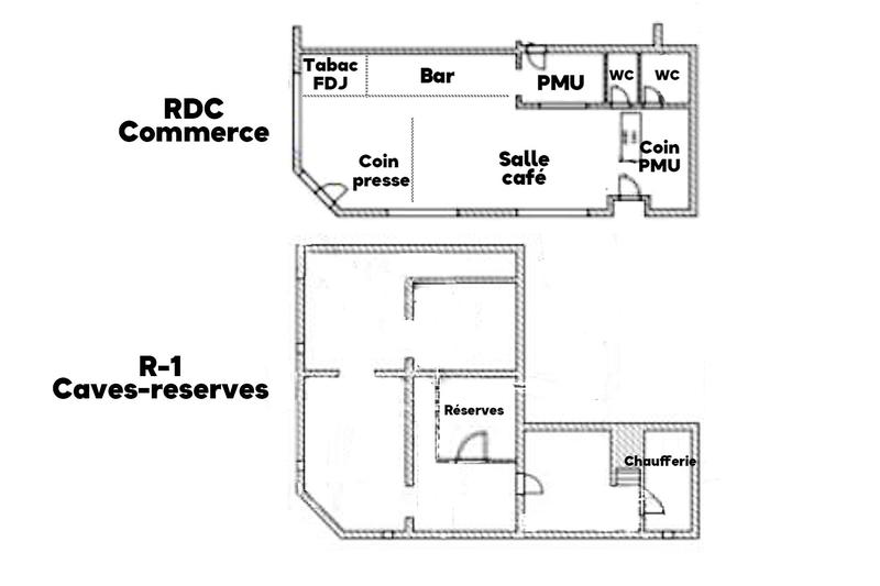 Fonds de commerce - 100 m²