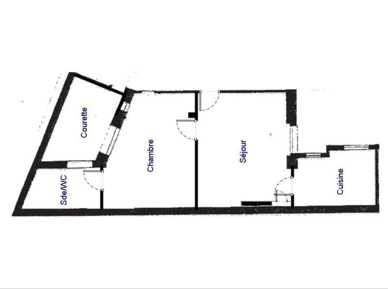 Appartement - 33 m² - 2 pièces