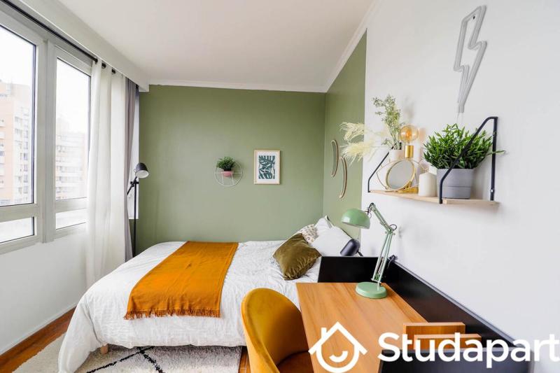 Chambre - 10 m² - 1 pièce