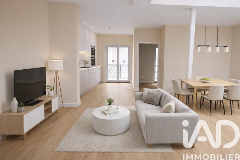 Appartement - 61 m² - 3 pièces