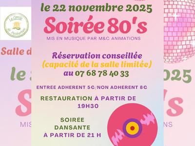 Soirée années 80