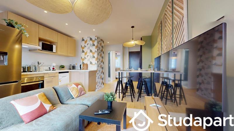 Chambre - 10 m² - 1 pièce