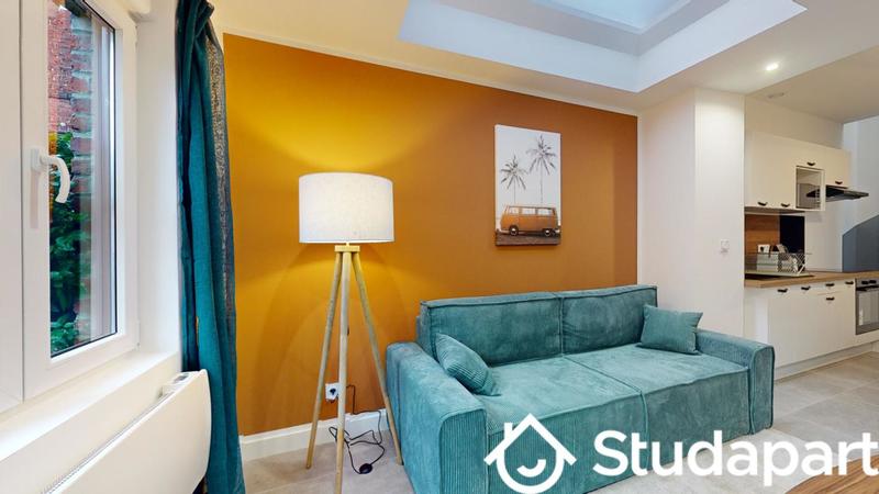 Chambre - 9 m² - 1 pièce