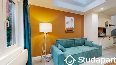 Chambre - 9 m² - 1 pièce