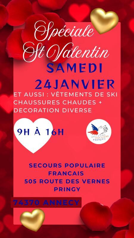 Braderie spéciale st valentin