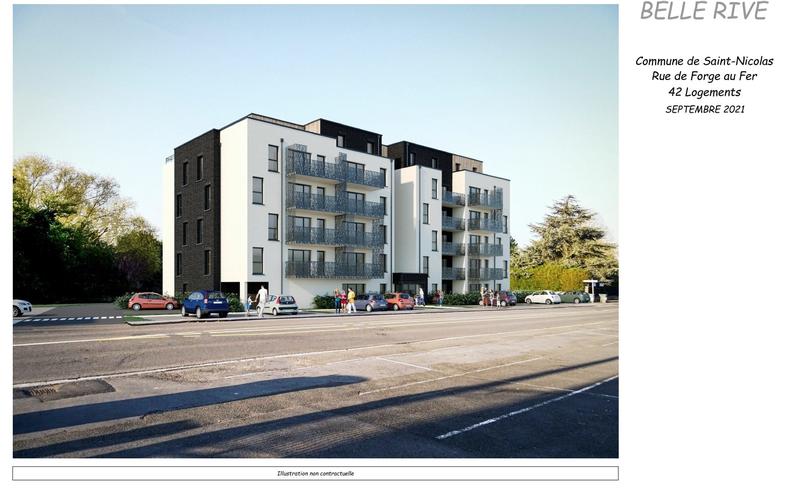 Appartement - 45 m² - 2 pièces