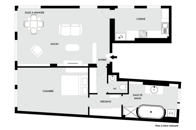 Appartement - 74 m² - 3 pièces