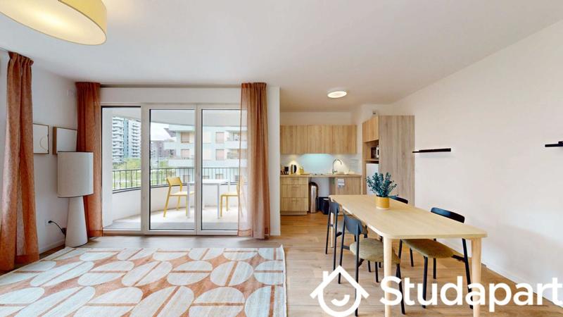 Chambre - 10 m² - 1 pièce