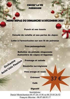 Déjeuner dansant de Noël