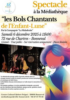 Les bols chantants de l'enfant Lune