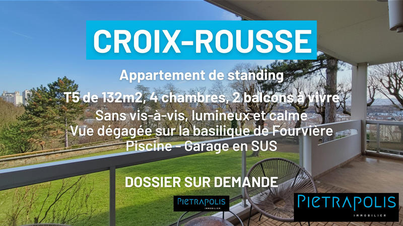 Appartement - 132 m² - 5 pièces