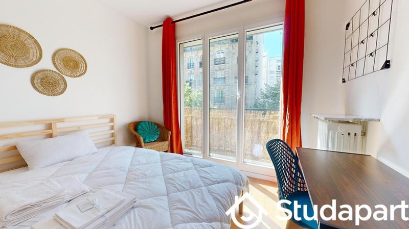 Chambre - 10 m² - 1 pièce