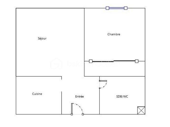 Appartement - 38 m² - 3 pièces