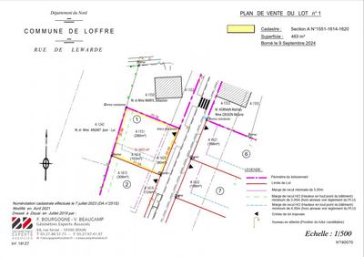 Terrain constructible - 463 m²
