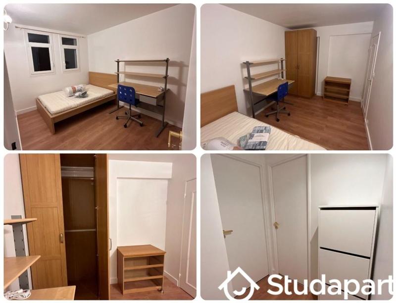 Chambre - 11 m² - 1 pièce