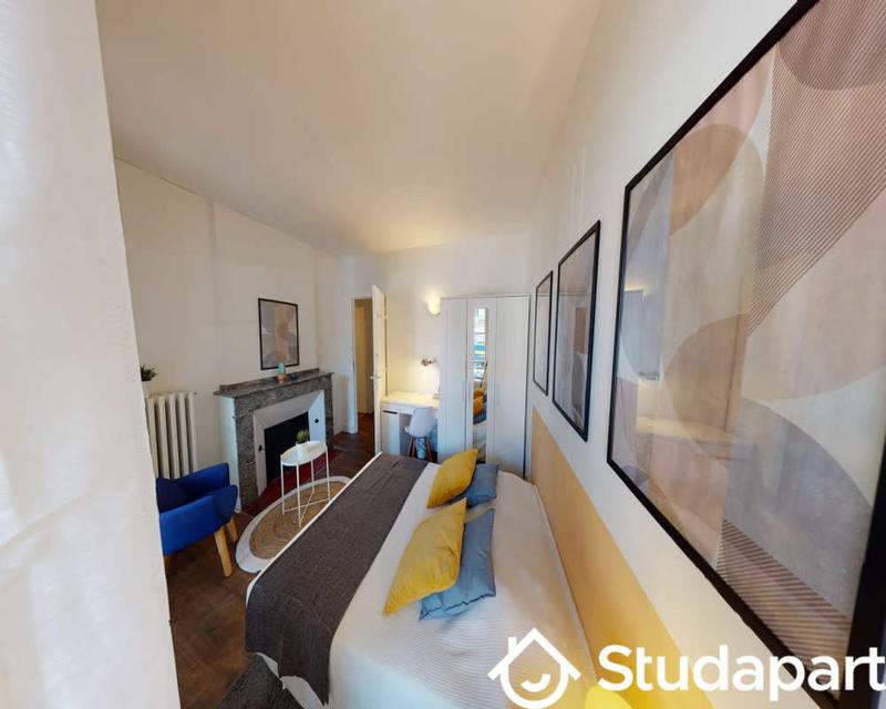 Chambre - 70 m² - 1 pièce