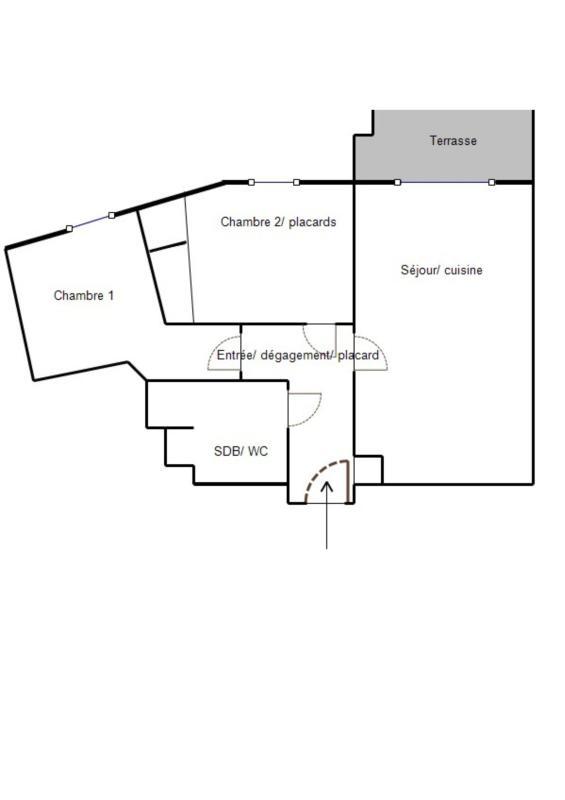 Appartement - 51 m² - 3 pièces