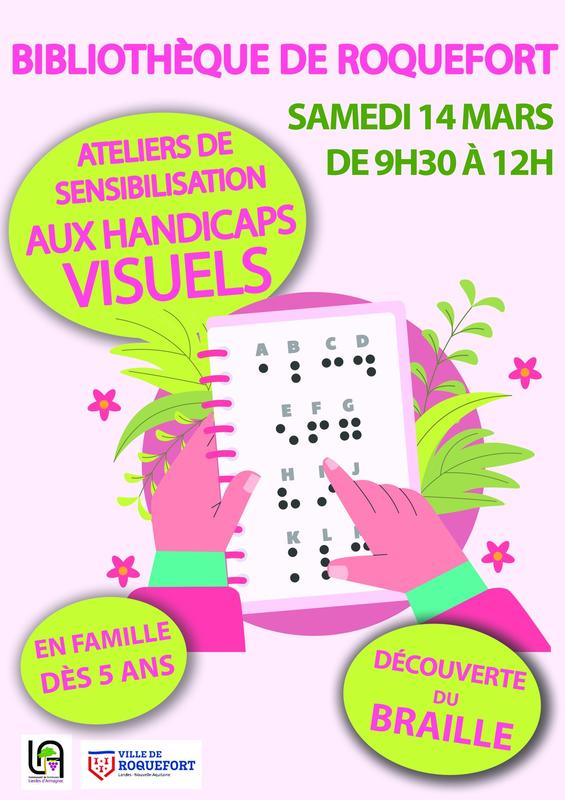 Ateliers de sensibilisation aux handicaps visuels