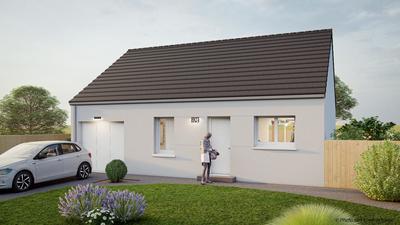 Maison - 63 m² - 4 pièces