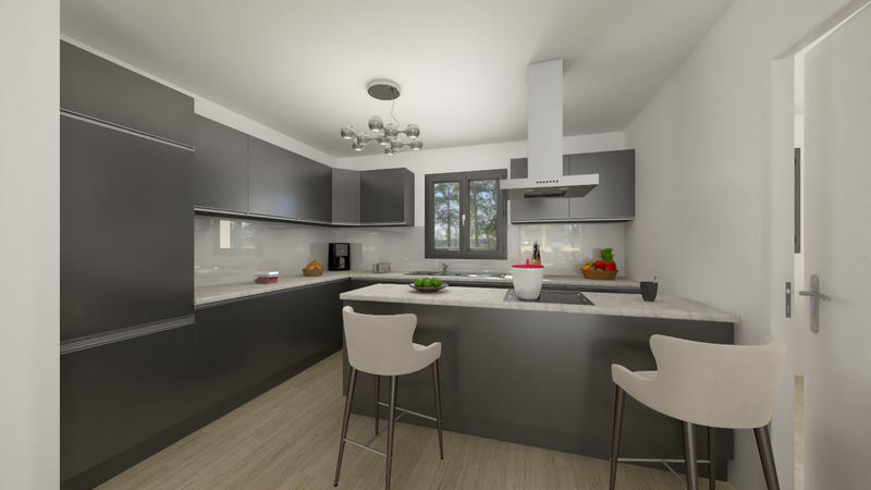 Maison - 100 m² - 5 pièces