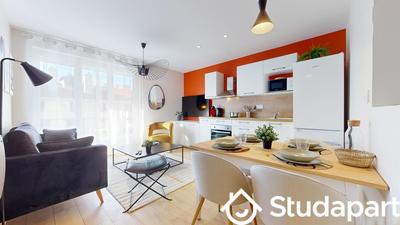 Chambre - 9 m² - 1 pièce