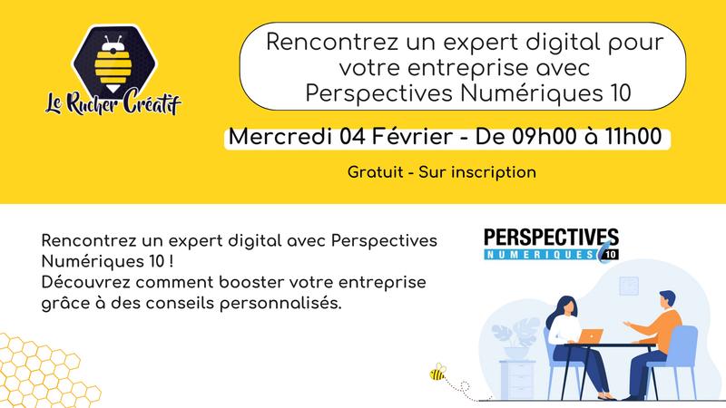 Rencontrez un expert digital pour votre entreprise avec Perspectives Numériques 10