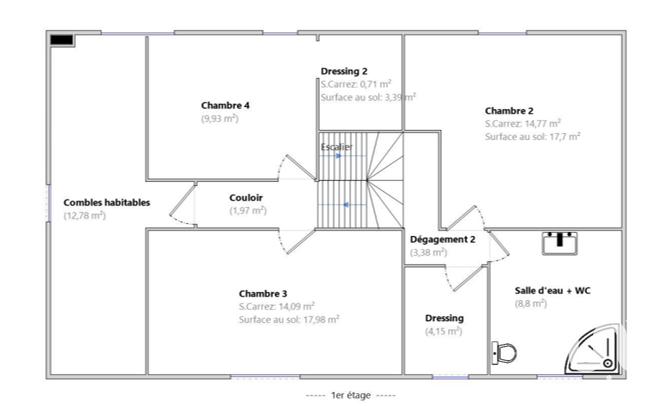 Maison - 135 m² - 7 pièces